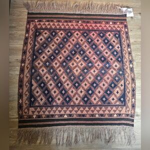 Kilim Labijar RARE Rug from Afghanistan made of sheep's wool